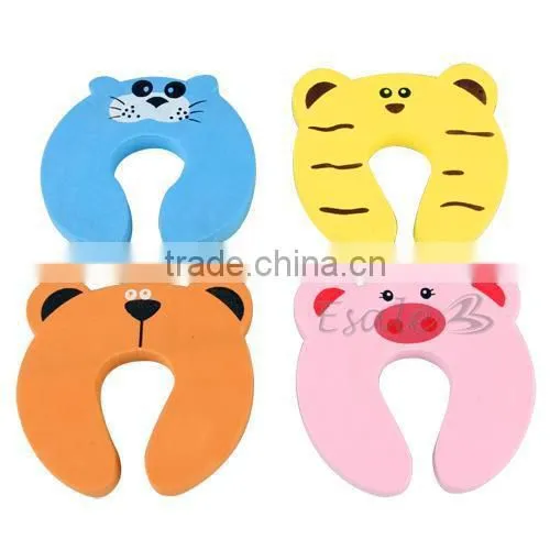 Hot Selling Anmial Shape Baby Safety EVA Door Stopper