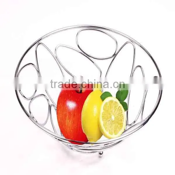 Wholesale Fruit And Vegetable Steel Wire Basket,Fruit Basket,Stainless Steel Fruit Basket