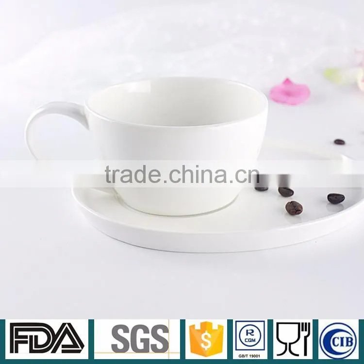 Wholesale custom design In Elegant Bone China Bulk Tea cup Coffee Cup and Saucer