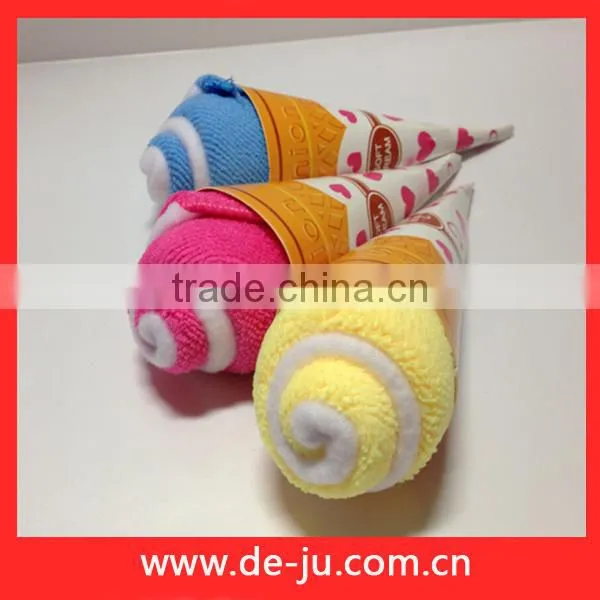 Promotional Cake Colorful Shape Gift Ice Cream Towel