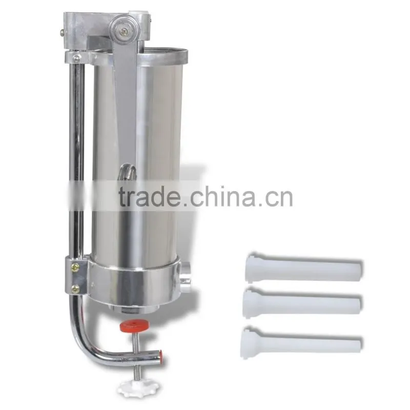 German Stainless steel used vertical manual sausage stuffer