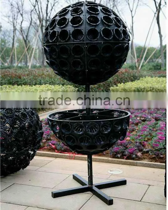 2015 alibaba Hanging ball planter SL-Y080 ball shaped planters