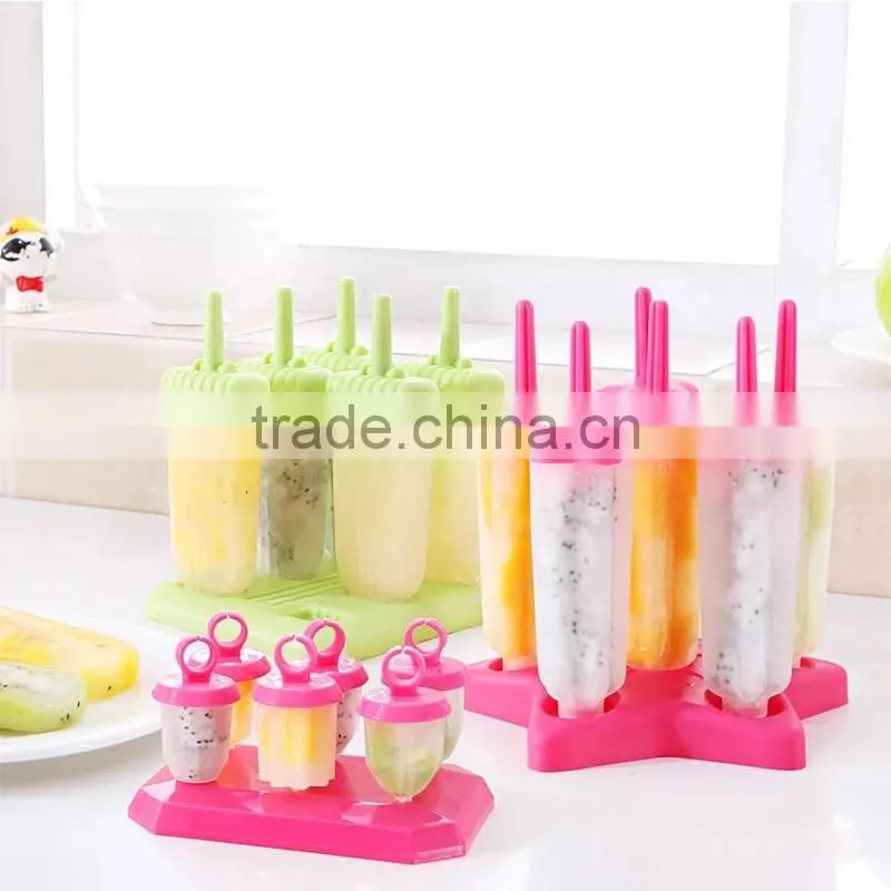 Jewel Pop Molds Easy To Use BPA Free Ice Lolly Mould TH2185