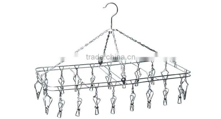 stainless steel clothes hanger