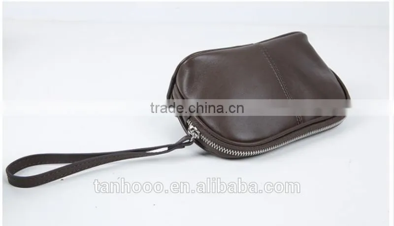 Fashion travel hanging professional wholesale PU leather makeup bag