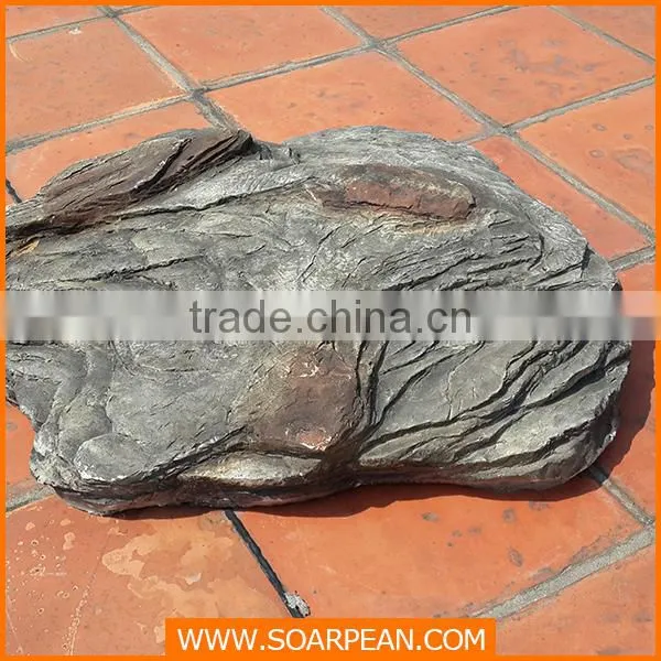 Outdoor interior wall stone decoration