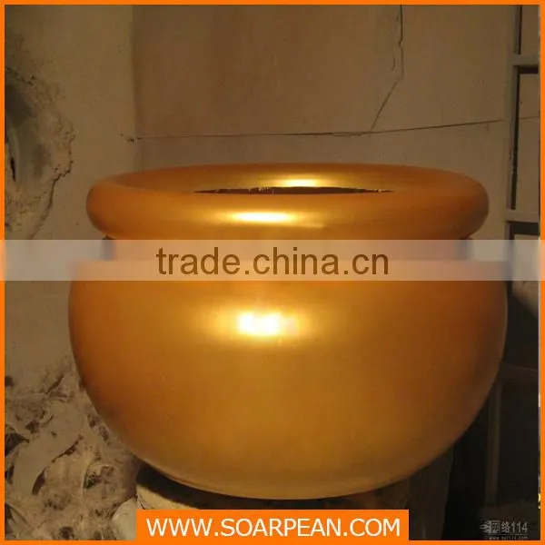 Modern Outdoor Decorative GRC Big Pot