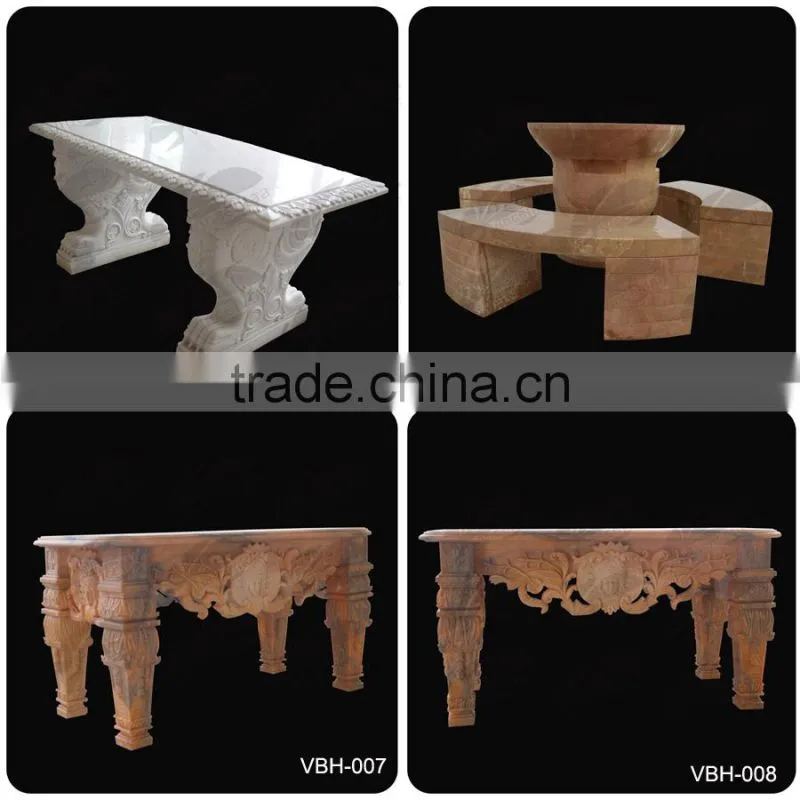 Hot Sale Marble Bench for Decoration VBC--001