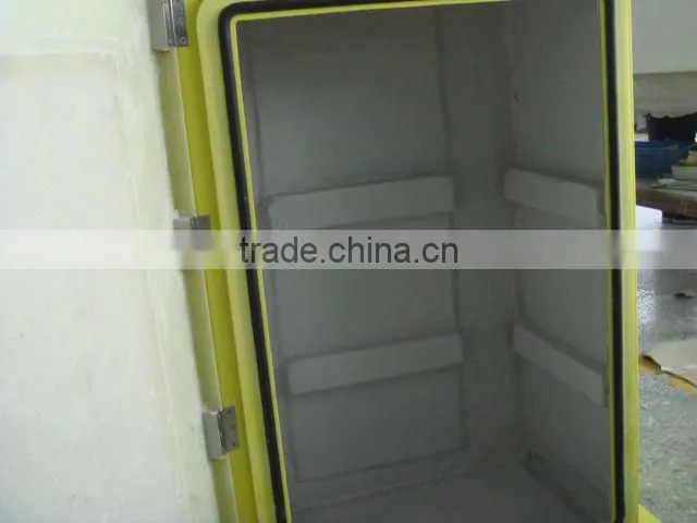 Free standing customized fiberglass enclosure for battery FRP SMC box