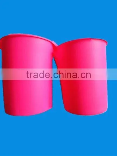 209275 COLORFUL PLASTIC GARBAGE CAN WITH HOLDER