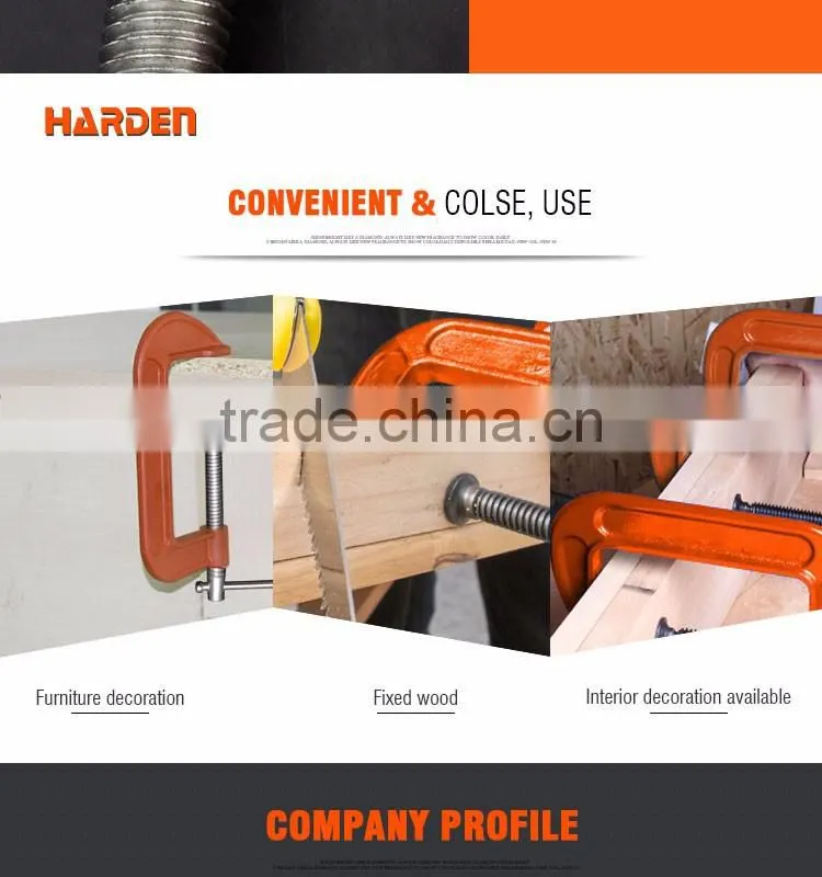 Professional 3" Alloy Steel G Clamp