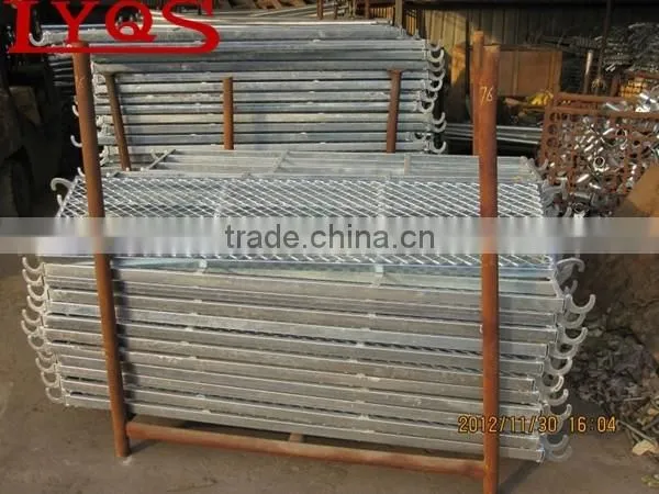Steel scaffolding walkboard/steel deck/planks for construction