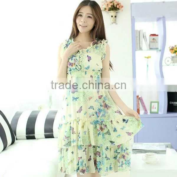 Custom new arrival Maternity summer dress pregnant dress printed maternity clothing