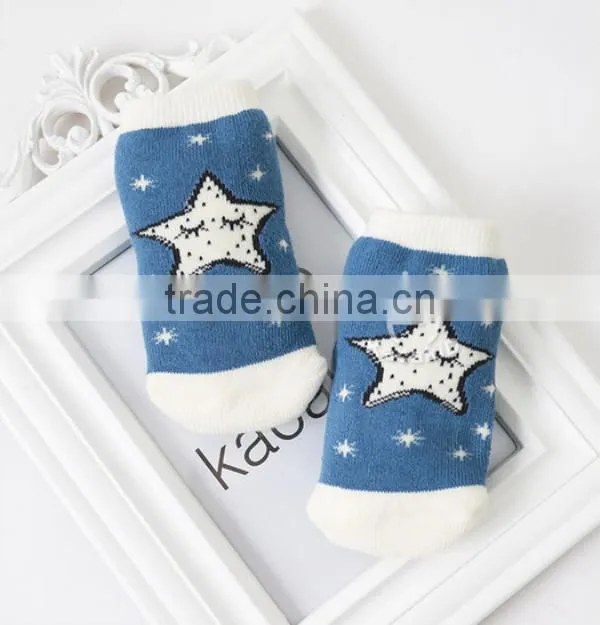 baby cute cotton socks, silicone print baby socks,baby socks