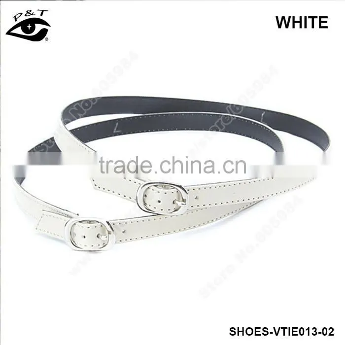 Removable Shoes Straps Detachable Shoe Strap Adjustable Leather Straps with Adjustable Buckle Shoes Accessories 12 Colors