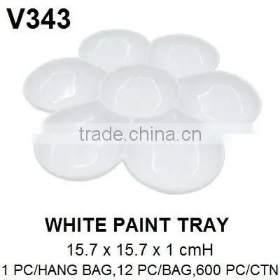 Plastic paint palette,Plastic paint tray,Empty palette, Artist watercolor paint tray