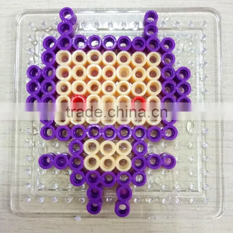 2017 Hot selling 5mm diyfashion DIY Magic Aqua sticky beads Educational toys for children.