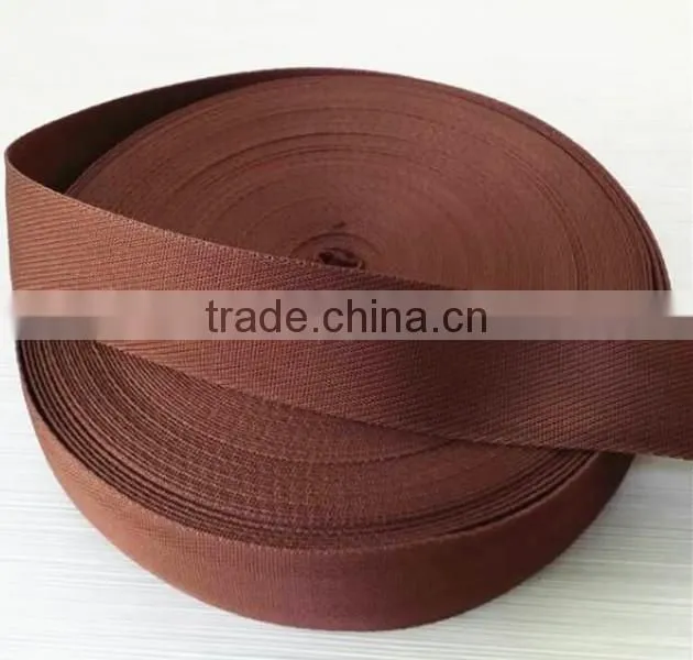 Polypropylene bias webbing tape