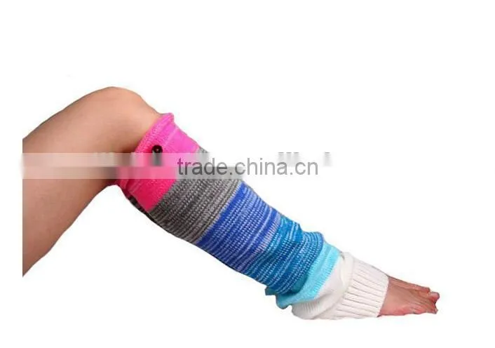 High Quality Woman Knitted Wool Boot Socks, Knitted Leg Warmers