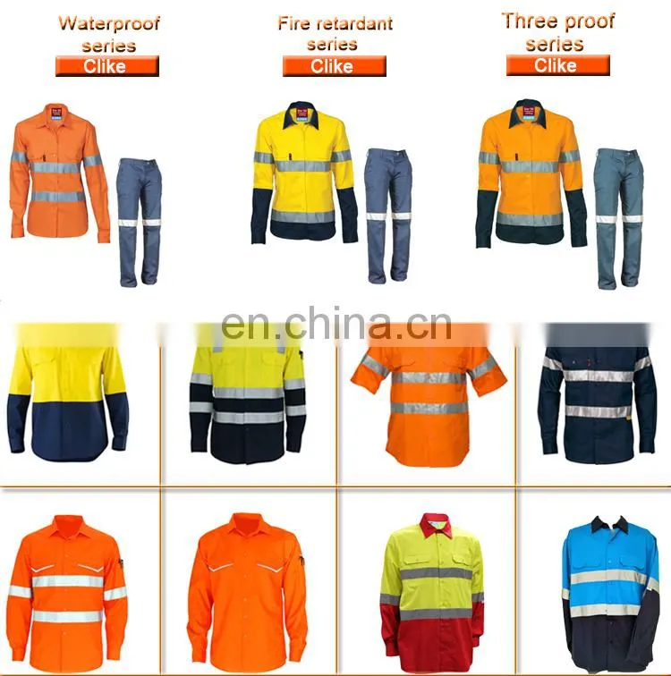 China Wholesale High Quality reflective construction hi vis workwear