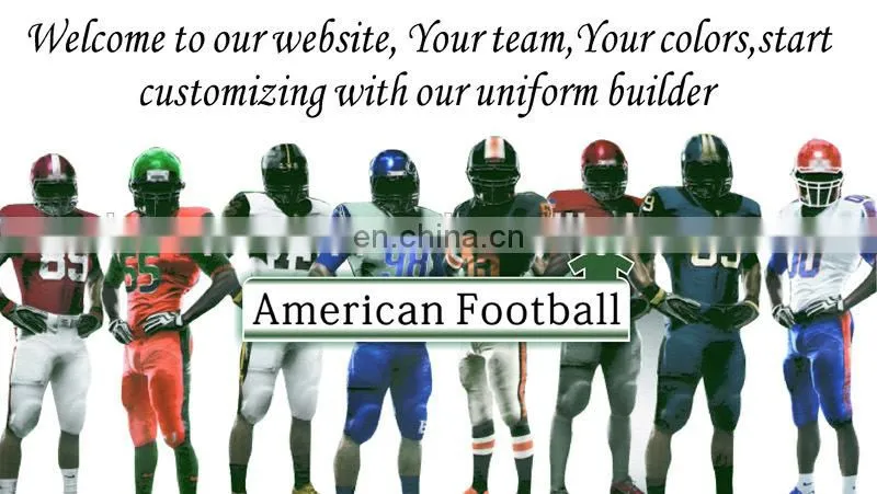 OEM Service Factory Price Sublimation printing custom American Football Clothing for Youth
