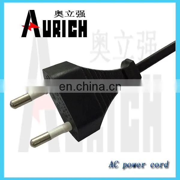 European standard power cord with schuko plug cupper cable