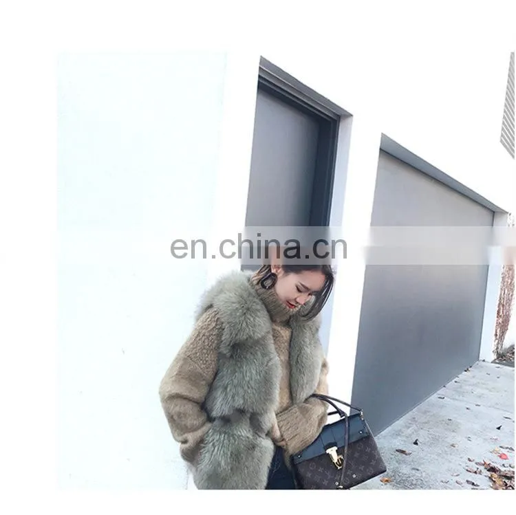 Factory Wholesale Fashion New Style Classical Pattern Lady Fur Waistcoat Fur Gilet Fox Fur Vest