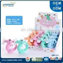 Hot sale pet dog hand water spray trumpet fan toy