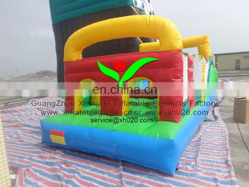 New arrived Sport game mini inflatable obstacle combo slide