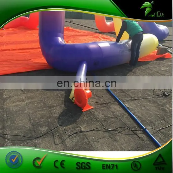 2016 New Products Giant Rainbow Inflatable Tangle Sculpture For Exhibition, Custom Inflatable Tent