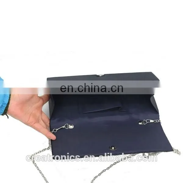 Fashion Women Party Stone Clutch Bags Box Clutch Handmade Satin Rhinestones Evening Bag Crystal Acrylic Clutch Bag