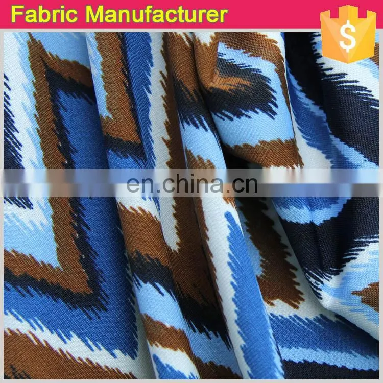 comfortable sport fabric DTY for children shirt polyester printed DTY fabric