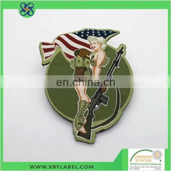 Iron-on Army Cloth Badges Machine Woven Badge