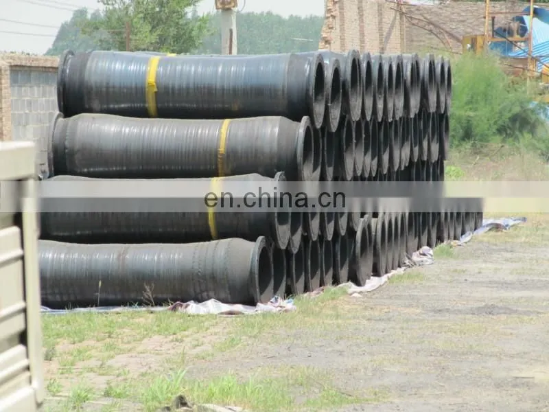 Marine discharge rubber floating dredging hose