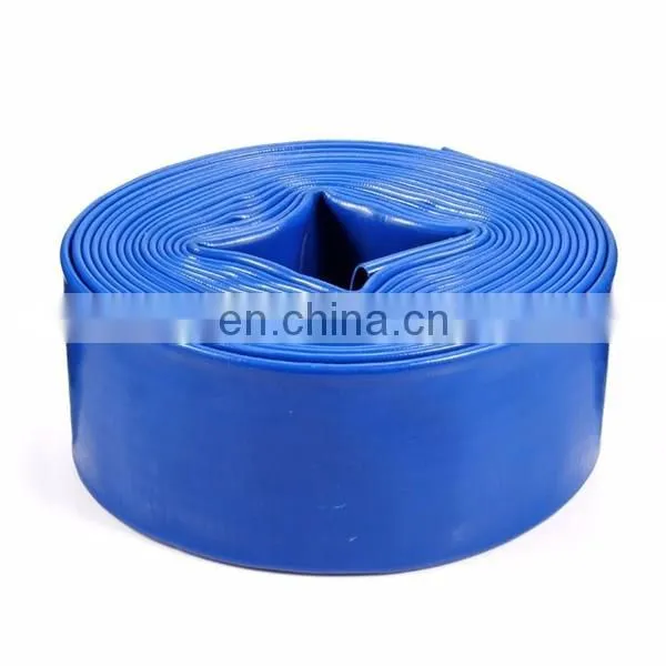 Blue Hose PVC 300mm Layflat Pipes - PVC Water Delivery Hose Discharge Pump Lay Flat Irrigation