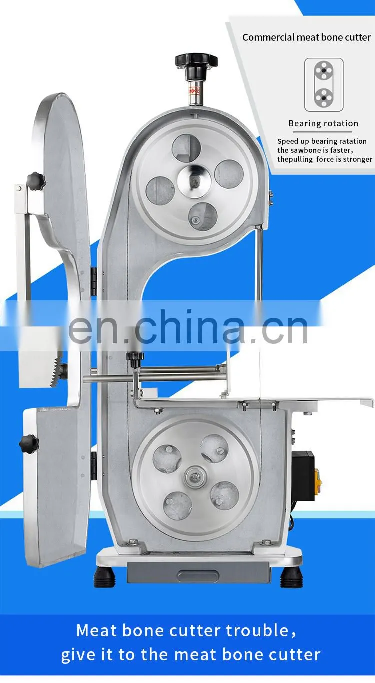 frozen fish meat cutting machine / kitchen equipment bone saw/ portable meat saw machine