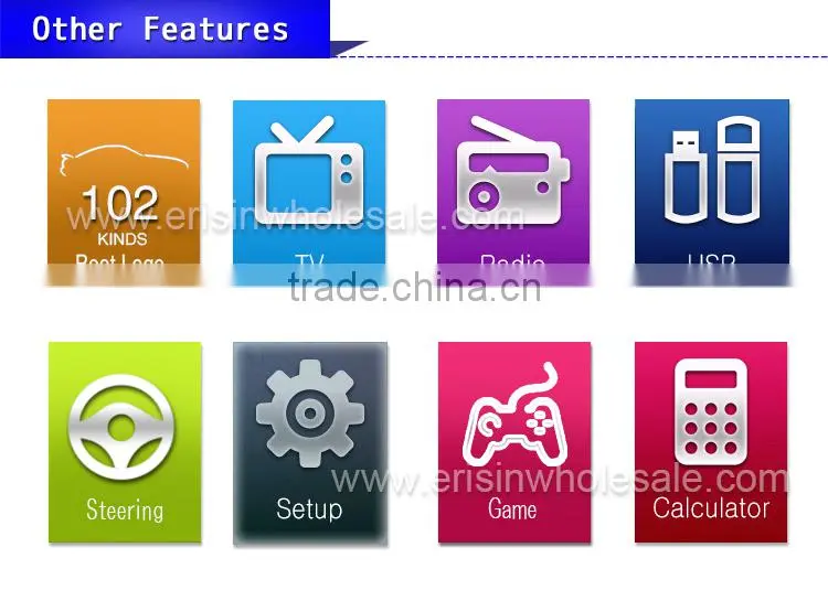 Erisin ES6536G 6.2" Touch Screen Car Stereo GPS Player