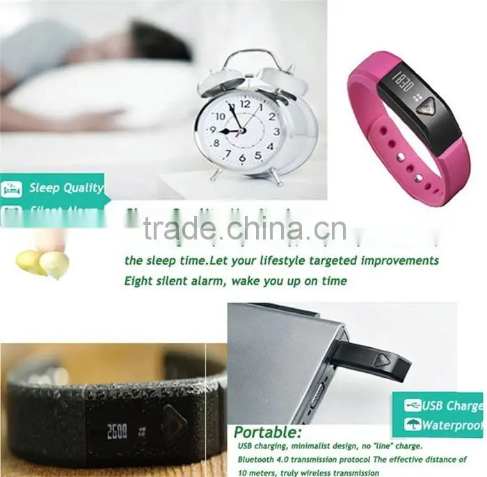 Pedometer date&time colorie bluetooth LC-i5 Smart Bracelet