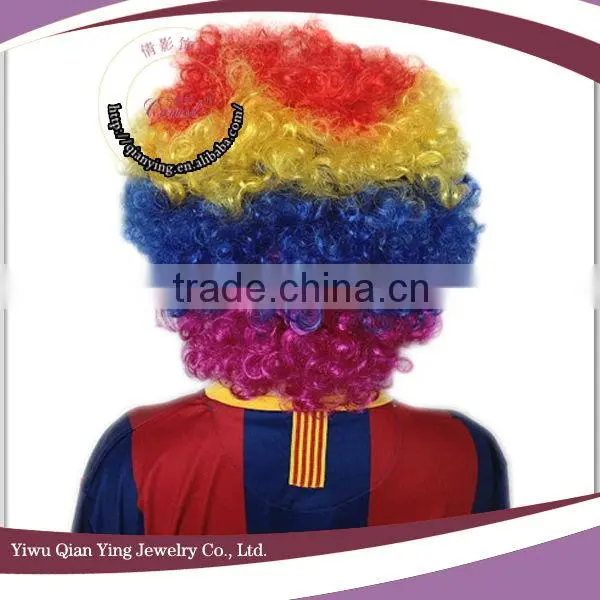 cheap synthetic make afro wig