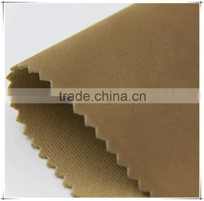flocking fabric for sport shoes bags sofa curtain