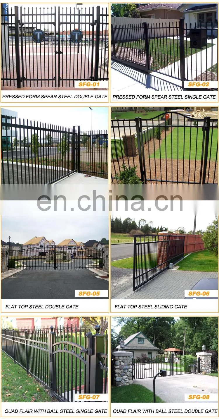 Wholesale customized house gate designs pictures