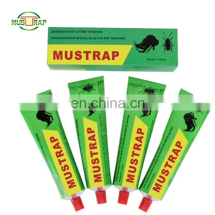 Aluminium Tube 135g 100g Rat Adhesive Glue Resin Sticky Catch Mouse & Rat Glue