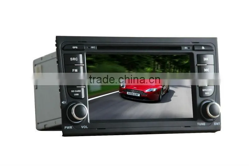 For AUDI A4/S4/RS4 2002-2008 Touch screen Double-DIN In Dash Navigation System Build-In GPS/CANBUS/DVD/CD/MP3/MP4