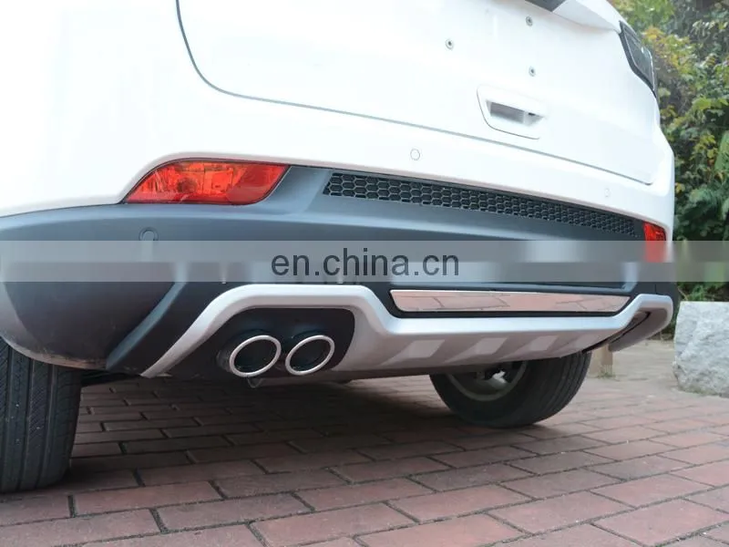 Offroad Black Rear Bumper for Jeep Compass MK 17+ Car Accessories Steel Rear Bar Guard