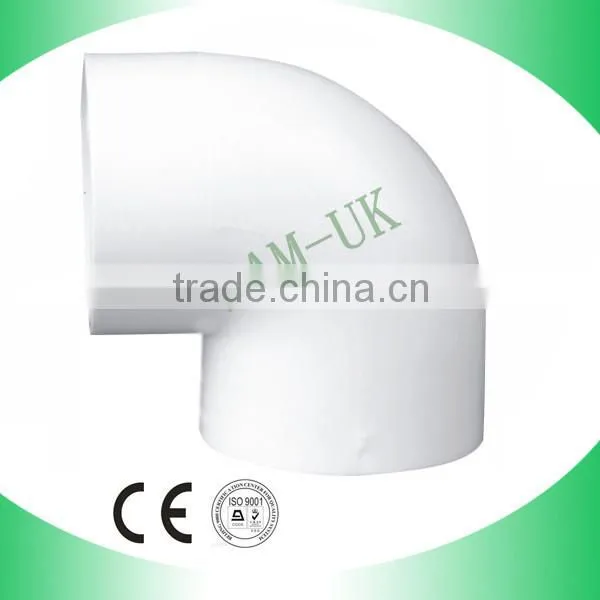 plastic company pvc cross pipe fitting 4 way connector
