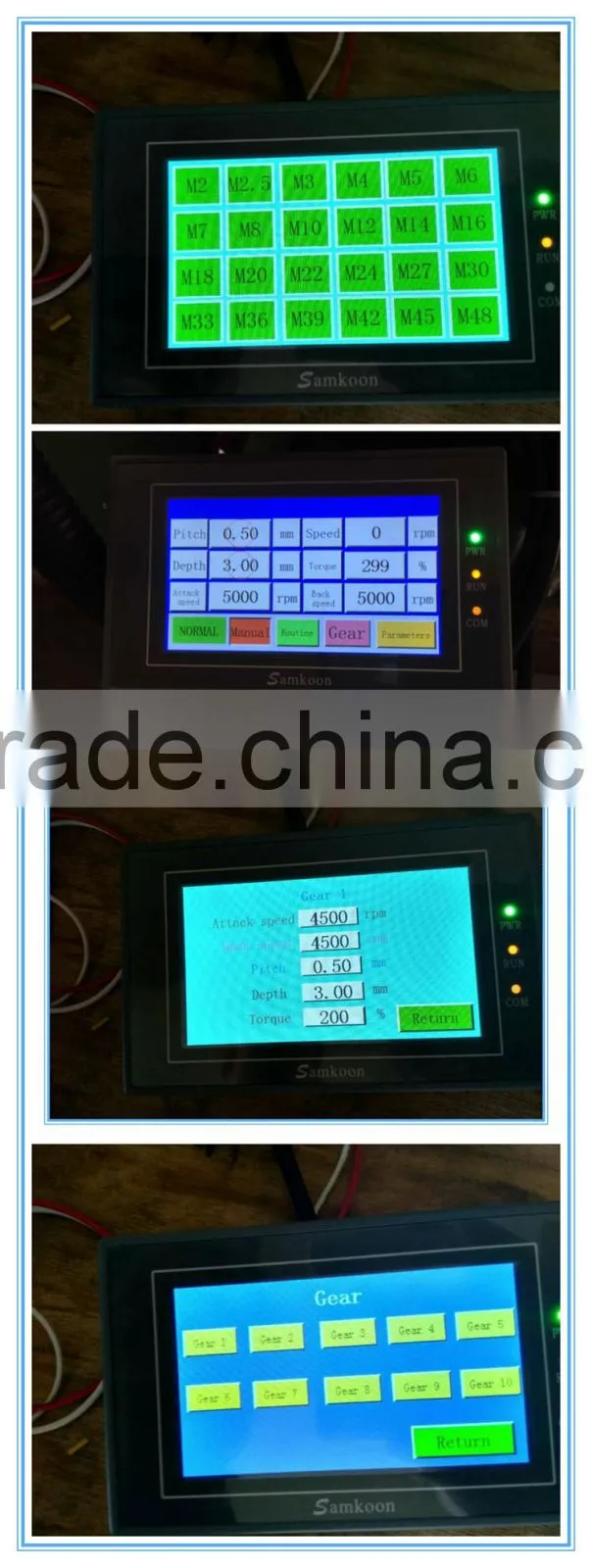 Lowest price cnc pipe threading machine