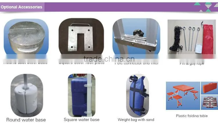 Wholesale custom safari tents for outdoor trade show tent folding marquee