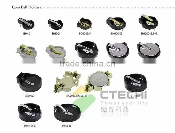BS-2 battery holder CR2032 with superior quality and fast delivery time