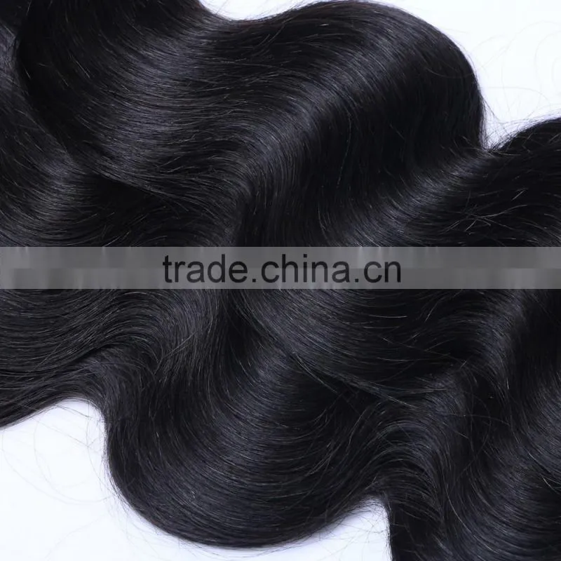 In stock fast shipping grade 7a brazilian human hair weave 18 20 22 inch long