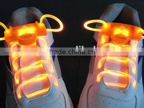 Second generation LED shine shoelaces Flash shoelaces light glow props gift stage props
